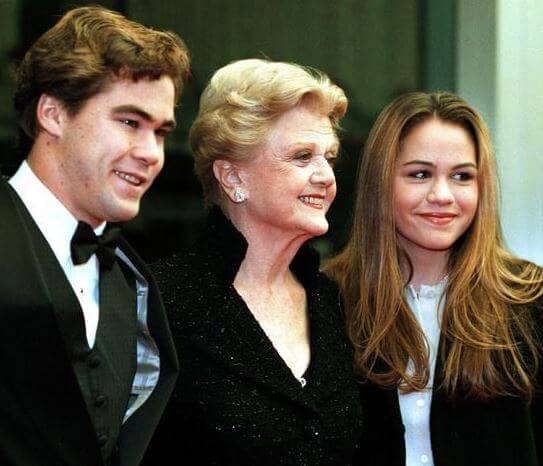 Anthony Pullen Shaw with his mother Angela Lansbury and sister Deidre Angela Shaw.